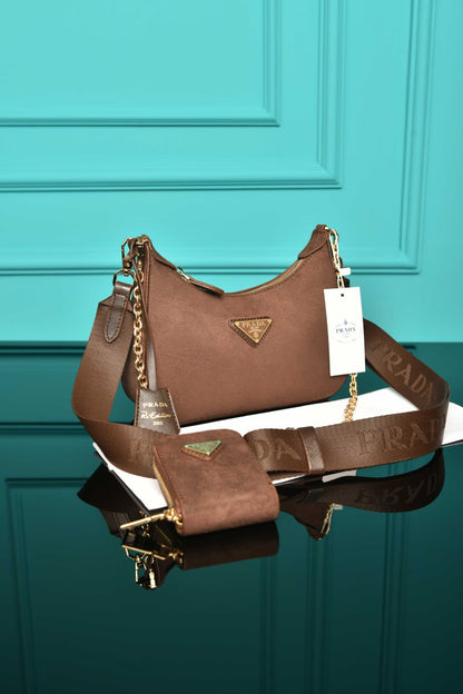 PR - Re-Edition 2005 Saffiano Leather Bag