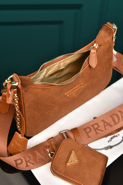 PR - Re-Edition 2005 Saffiano Leather Bag