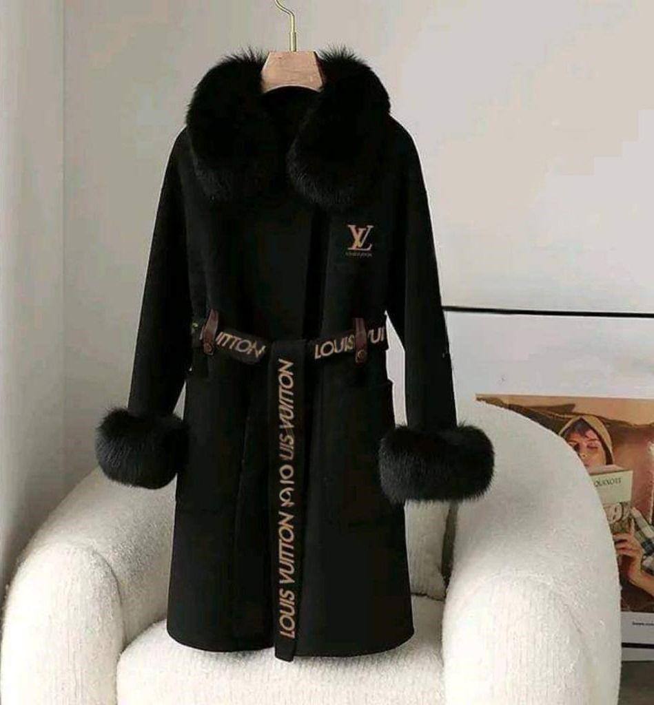 L - Fur-Lined Cashmere