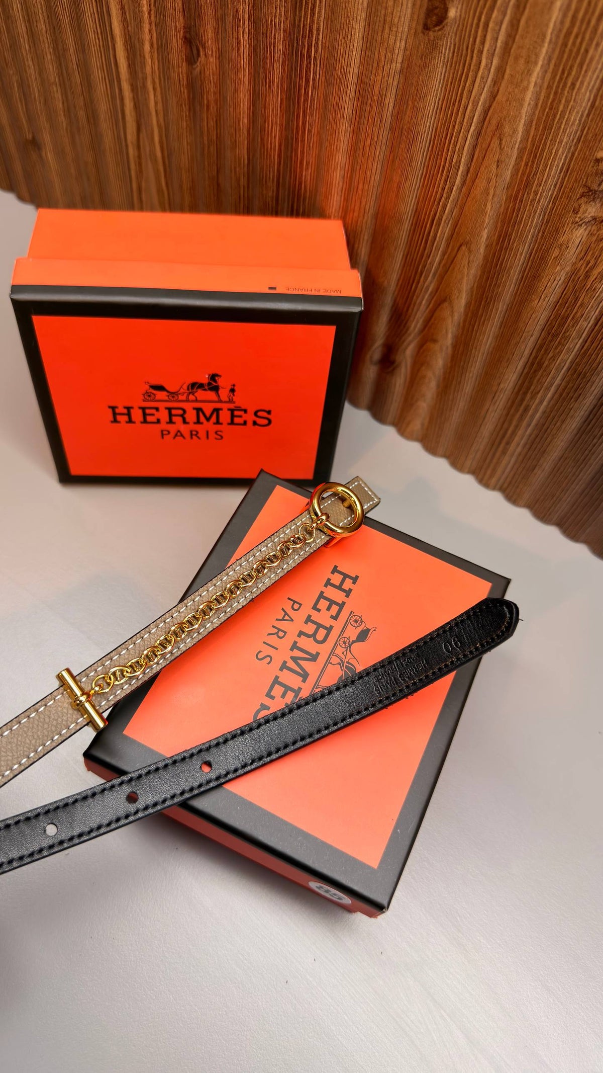 HM - Leather Imported Belt