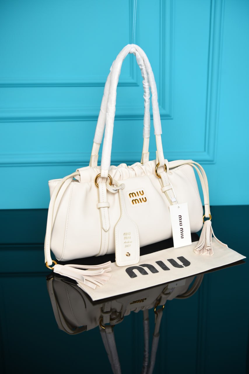 MM -  Joie Nappa Leather Shoulder Bag