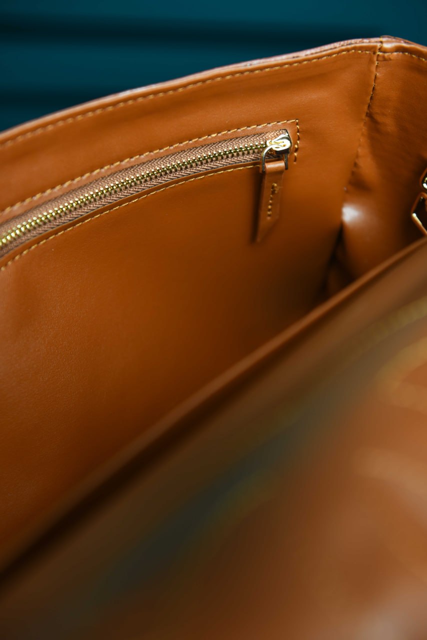 Ch - Maxi Flap Bag in Suede