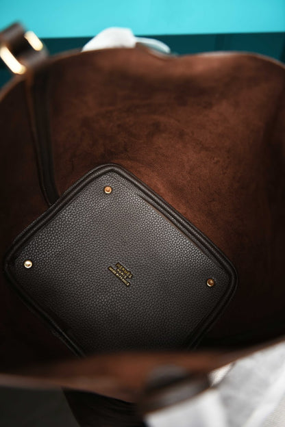 HM -Picotin Lock 22 Bag in Suede