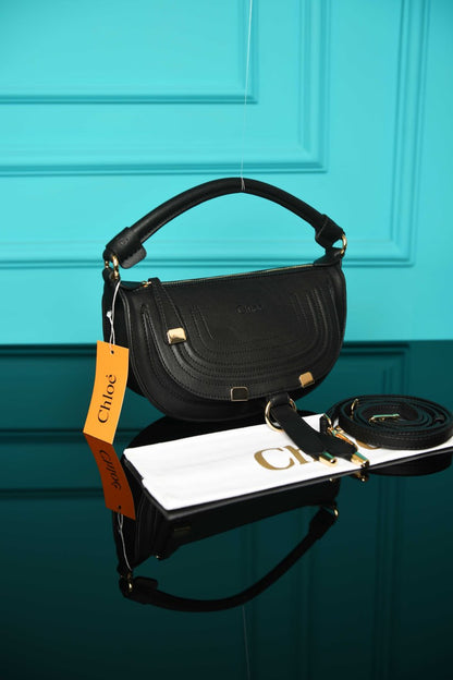 CLE -  Marcie Mini Black Women's Leather Bag