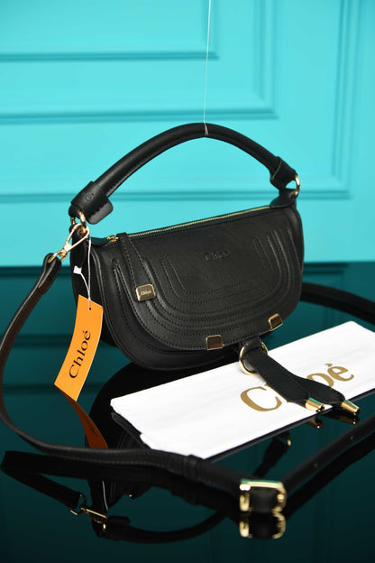 CLE -  Marcie Mini Black Women's Leather Bag