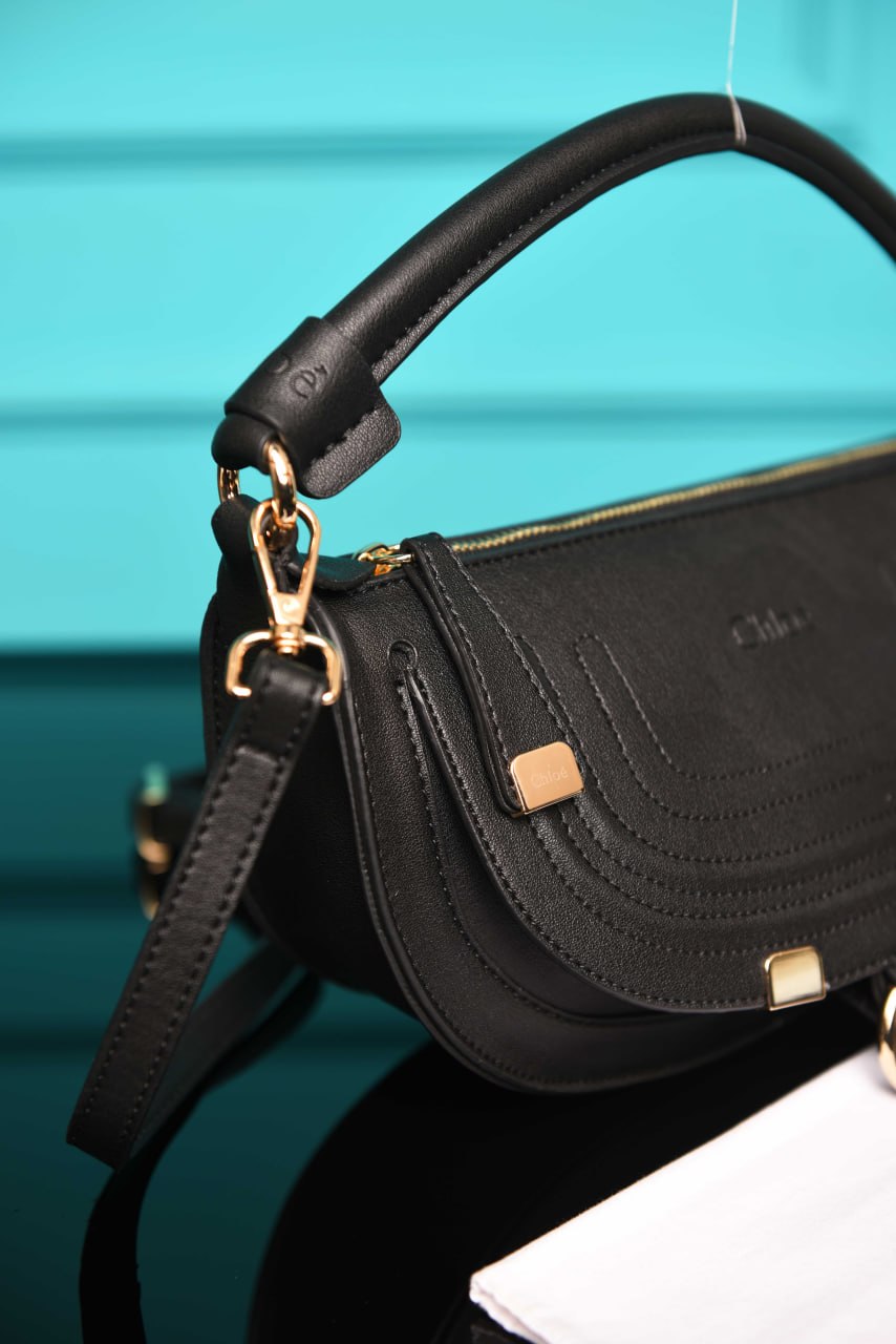 CLE -  Marcie Mini Black Women's Leather Bag