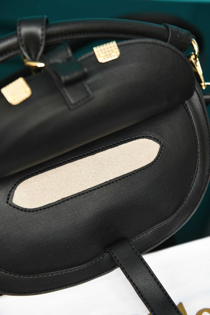 CLE -  Marcie Mini Black Women's Leather Bag