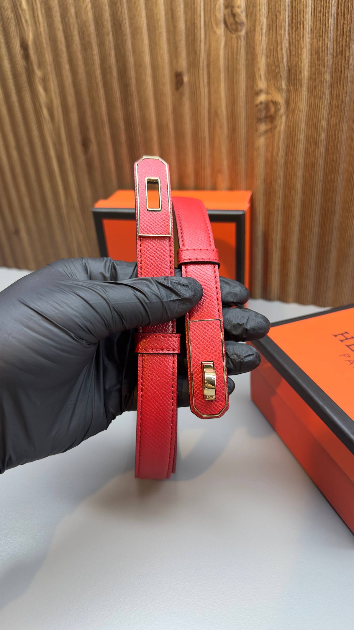 HM - Leather Imported Belt
