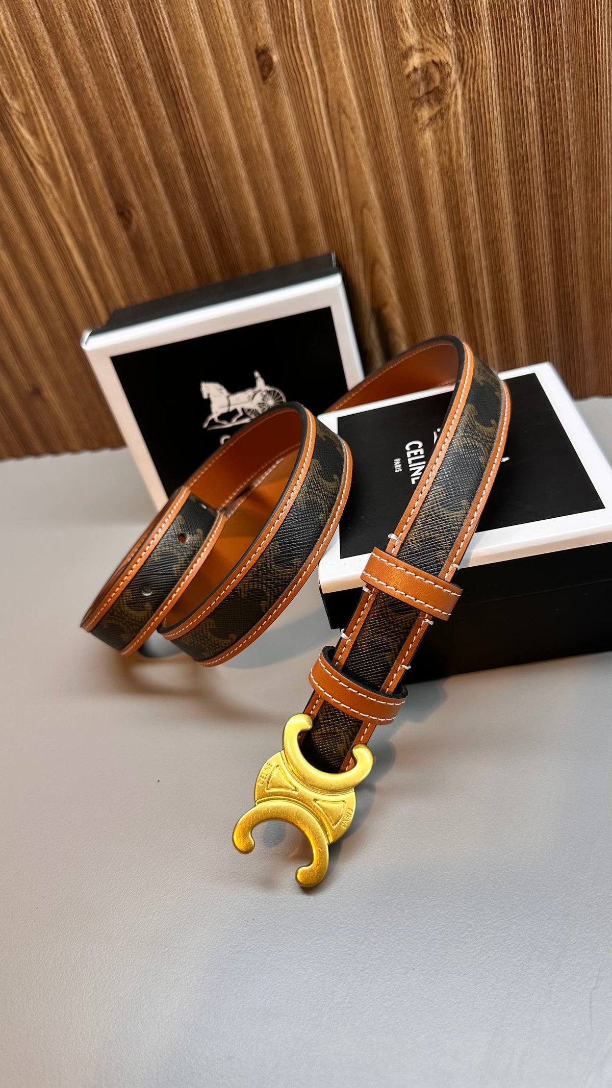 CLN - Leather Imported Belt