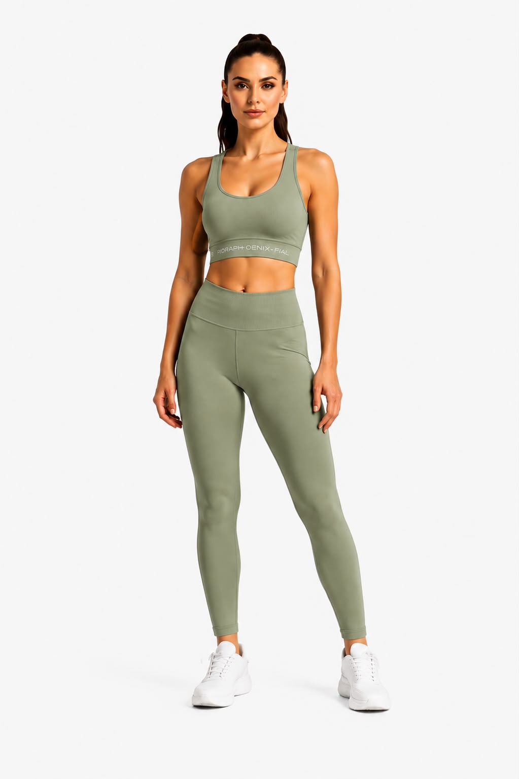 Signature Sport Bra + High Waist Tayt Takımı
